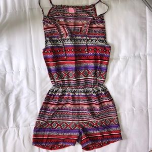 cute patterned romper, small